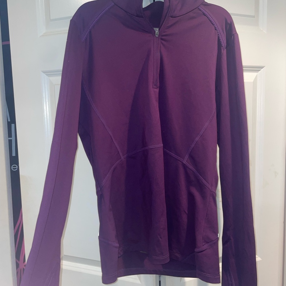 Athleta Purple Long Sleeve Pullover